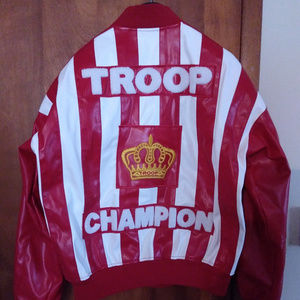 troop champion leather jacket